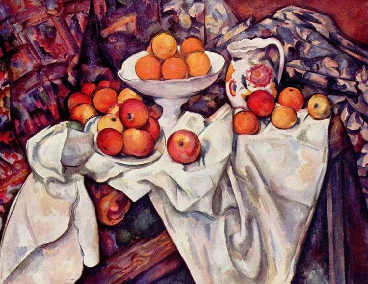 Paul Cezanne Stilleben mit Apfeln und Orangen oil painting image